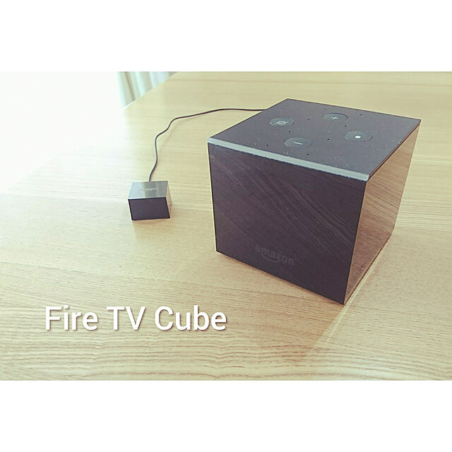 ToReTaRiのAmazon-Fire TV Cube - 4K・HDR対応、Alexa対応音声認識リモコン付属 | ストリーミングメディアプレーヤーの家具・インテリア写真