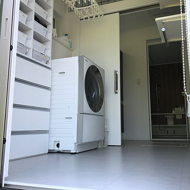 Ray_of_Lightの-パナソニック ドラム式洗濯乾燥機　（洗濯10．0kg／乾燥5．0kg／左開き）「Cuble／キューブル」 NA−VG1300L−P　ピンクゴールド（標準設置無料）の家具・インテリア写真