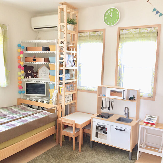 miyuのアイリスオーヤマ-アイリスオーヤマ 家具転倒防止伸縮棒ML ホワイト KTB-50の家具・インテリア写真