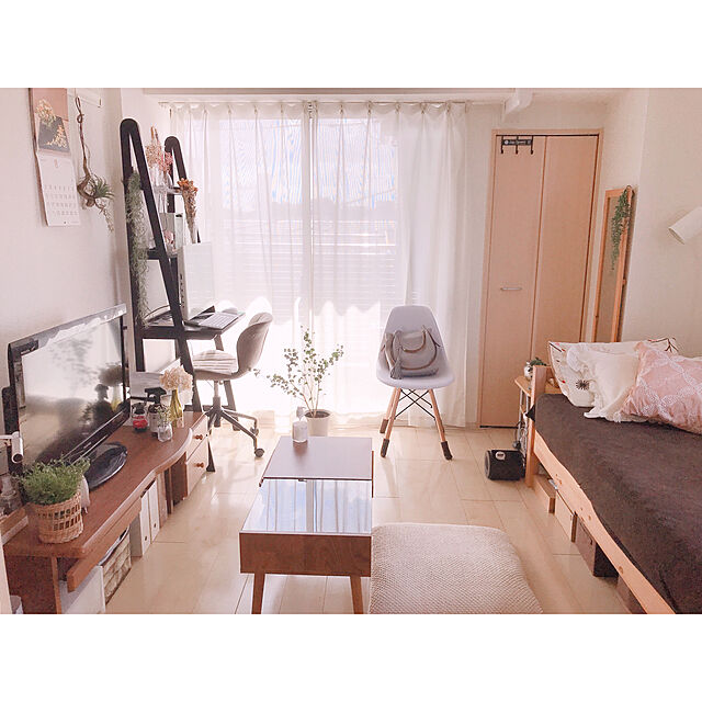mikiteacupのニトリ-ポリエステル枕(ラバード2 ハイタイプ) の家具・インテリア写真