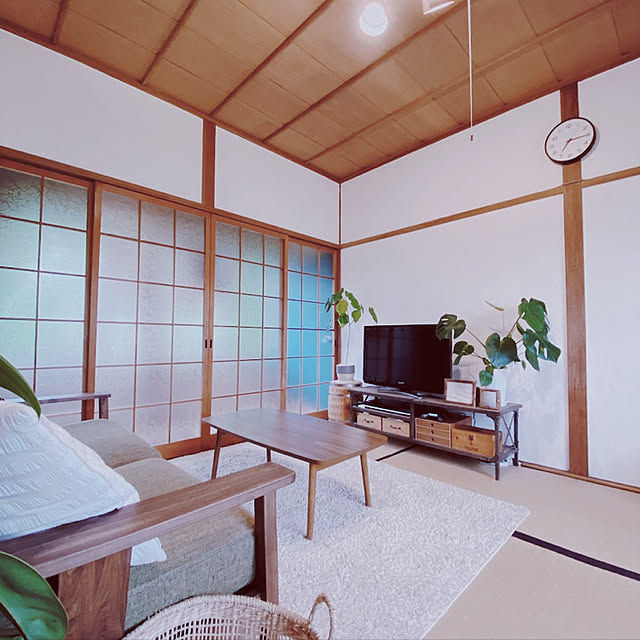 tokimaの無印良品-綿サッカー織クッションカバー／オフ白 オフ白の家具・インテリア写真
