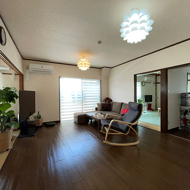 shihoのイケア-POÄNG ポエング ロッキングチェアの家具・インテリア写真