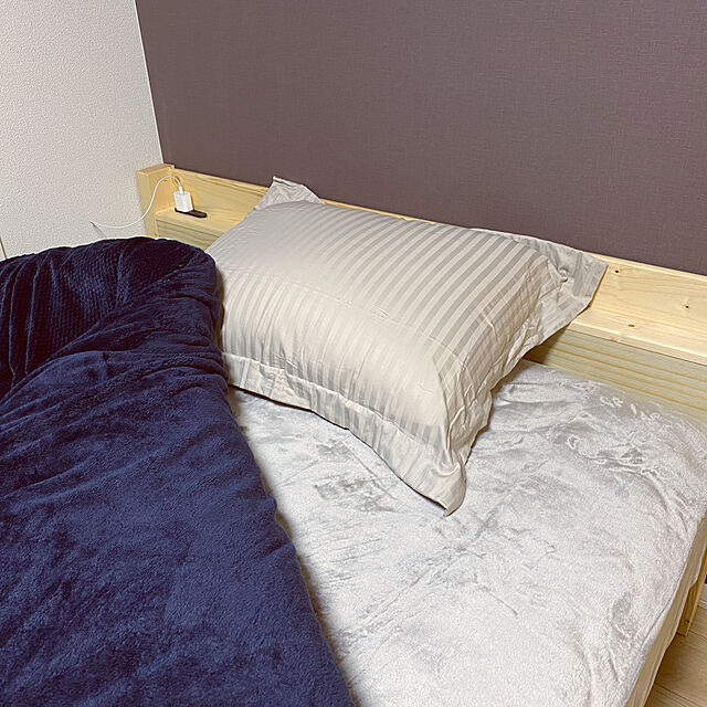 koume_oneのニトリ-枕カバー 大判(Nホテル LMO) の家具・インテリア写真