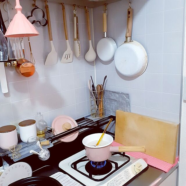 SweetFlow.の-Francfranc ミニフライパン 14cm フランフラン 生活雑貨 キッチン/ダイニング ホワイトの家具・インテリア写真