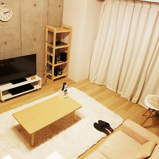 chokiのフジキン-フロアソファ Lucy ルーシー2人掛け アイボリーの家具・インテリア写真