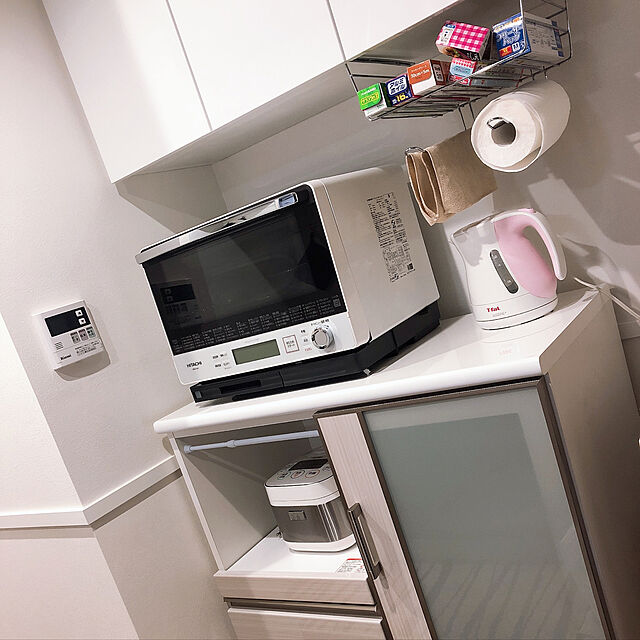 nkitty_0725のニトリ-キッチンカウンター(ポスティア 90 WH) の家具・インテリア写真