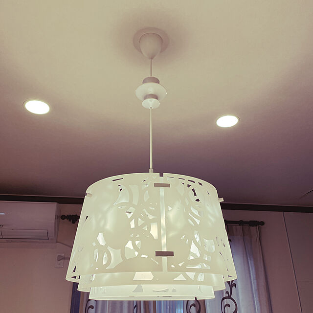 Yukoの-【ポイント10倍!】Louis Poulsen（ルイスポールセン） ペンダント照明 Collage（コラージュ）450 マット・ホワイトの家具・インテリア写真