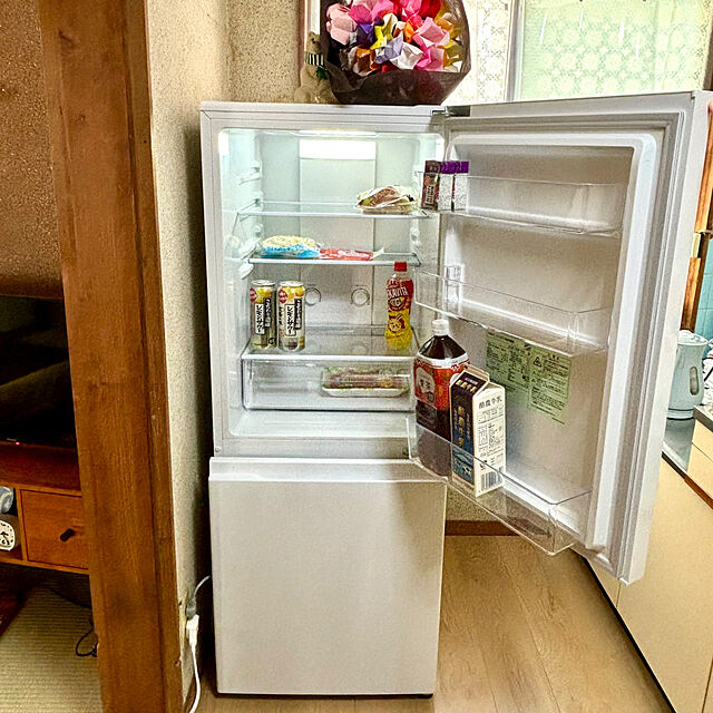 SIELUの-【推奨品】AQUA AQR-20P(W) 2ドア冷蔵庫 SIMPLE＋ スノーホワイトの家具・インテリア写真
