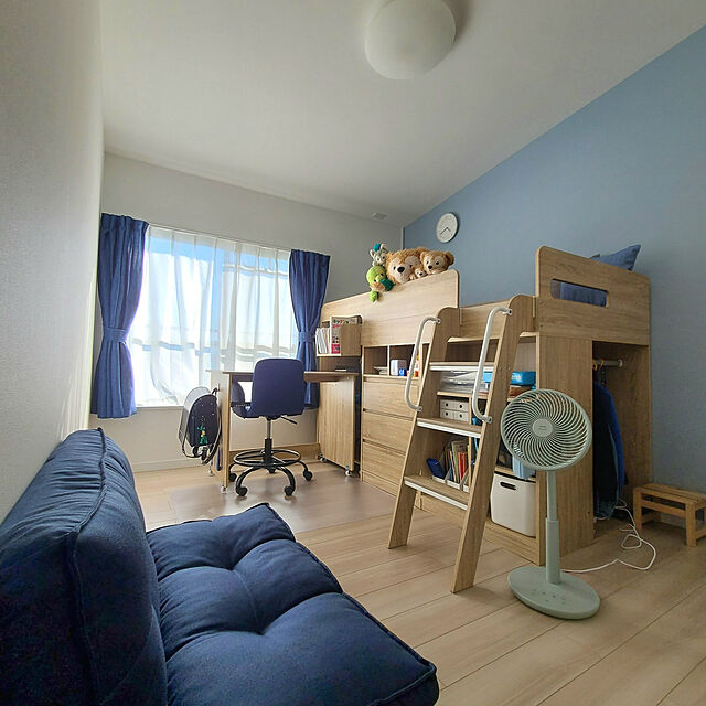 Takiのニトリ-カジュアルソファ(キッド3 NV) の家具・インテリア写真