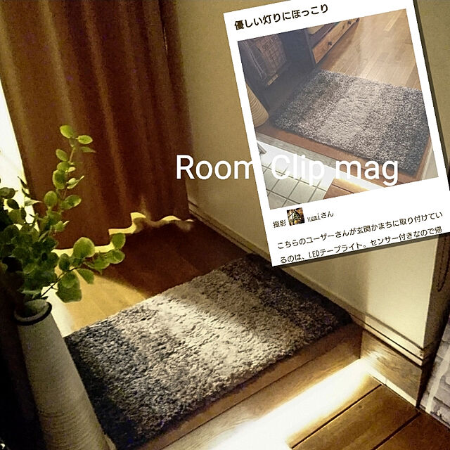 yumiのニトリ-フロアマット(グラデーションGY 50X80) の家具・インテリア写真