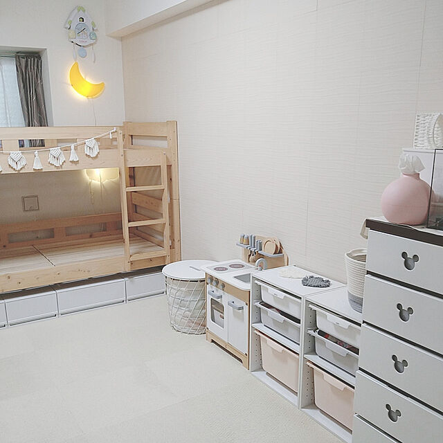 yumegu8のイケア-IKEA イケア 送料750円 KVISTBRO 収納テーブル, ホワイト  サイドテーブル サイズ44 cmの家具・インテリア写真