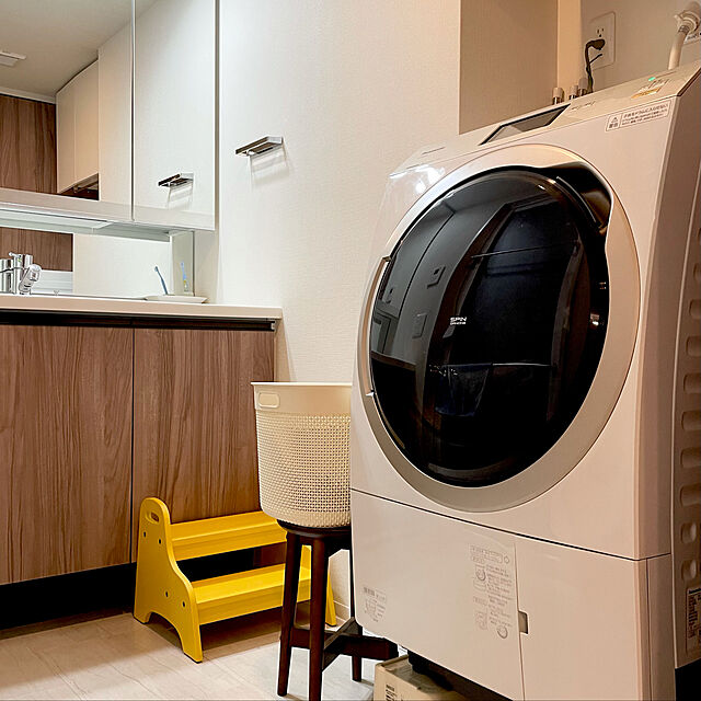 tantanmaruのパナソニック-パナソニック ななめドラム洗濯乾燥機 11kg 左開き 液体洗剤・柔軟剤 自動投入 ナノイーX クリスタルホワイト NA-VX900BL-Wの家具・インテリア写真