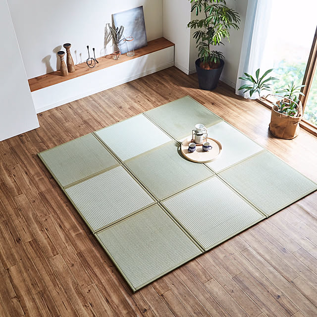 IKEHIKOのイケヒコ・コーポレーション-置き畳　ＰＰあぐらジョイントタイプ　【イケヒコ】の家具・インテリア写真