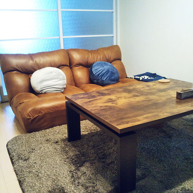 manamiのニトリ-モチモチクッション(D40R NV) の家具・インテリア写真