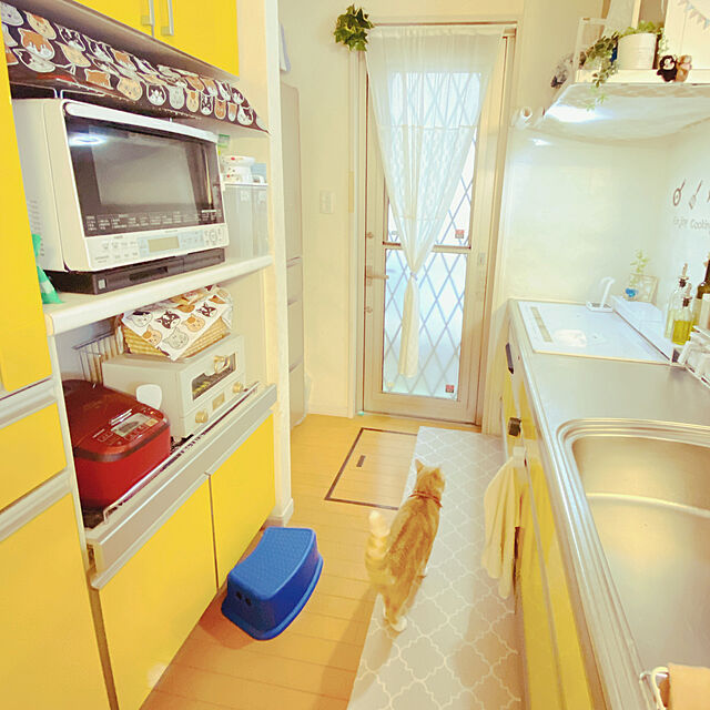 moolのオカ-ササッと拭ける キッチンマット 45×120cm / 45×180cm / 45×240cmの家具・インテリア写真