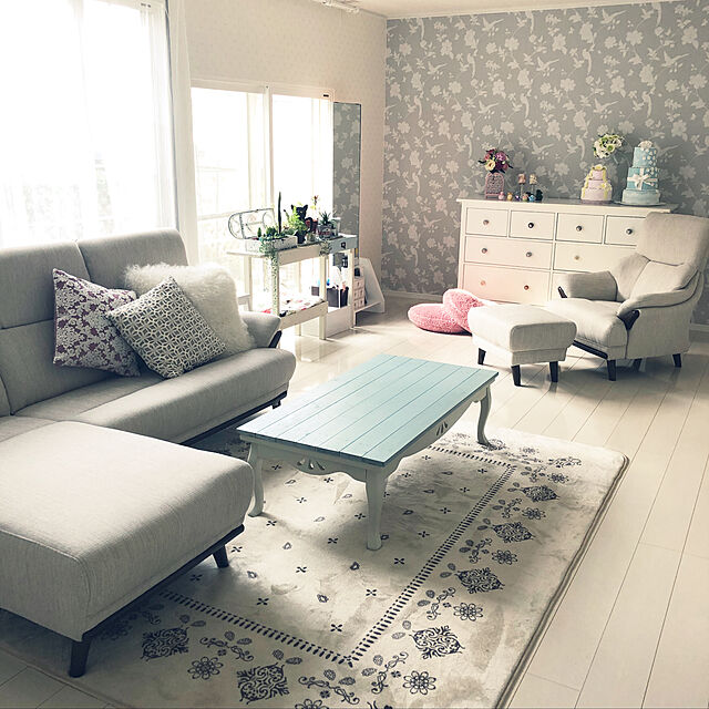 Mikikoのニトリ-スツール(コウテイ3 LT MO) の家具・インテリア写真