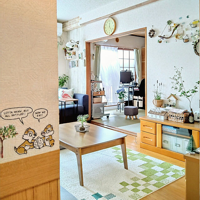 mikanの-【クーポンあり】アクセント壁紙(腰壁シート) 部分貼り用 45×92cm×2枚 ブラウン WAP-508SB 壁に貼れるインテリアシート♪♪の家具・インテリア写真