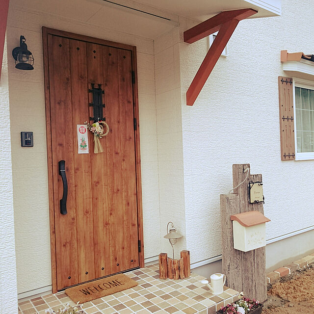 mariの-シャビーシックなランタン風デザインのソーラーライトの家具・インテリア写真