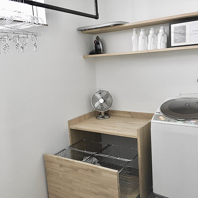 Yの無印良品-【まとめ買い】アルミ洗濯用ハンガー・３本組の家具・インテリア写真