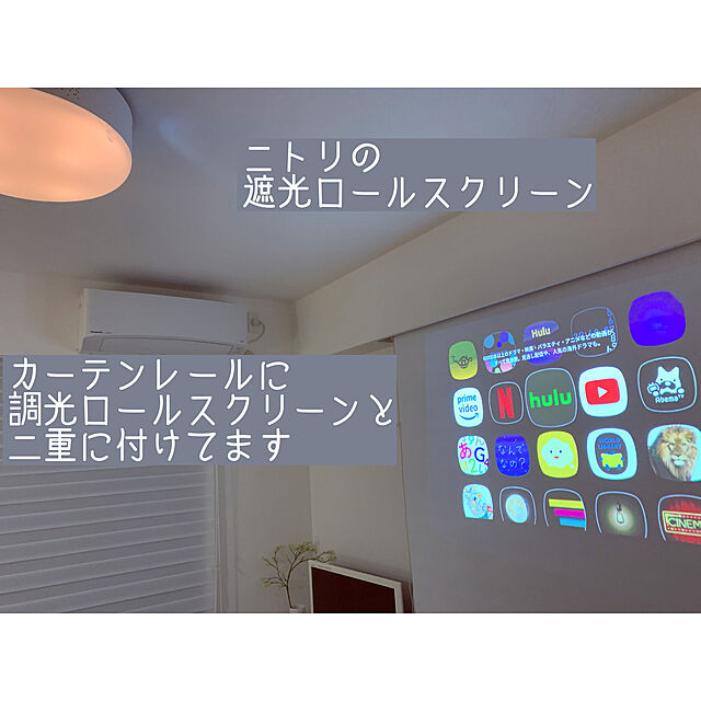 sanuのニトリ-調光ロールスクリーン (コンビ3WH165x220)  【玄関先迄納品】の家具・インテリア写真