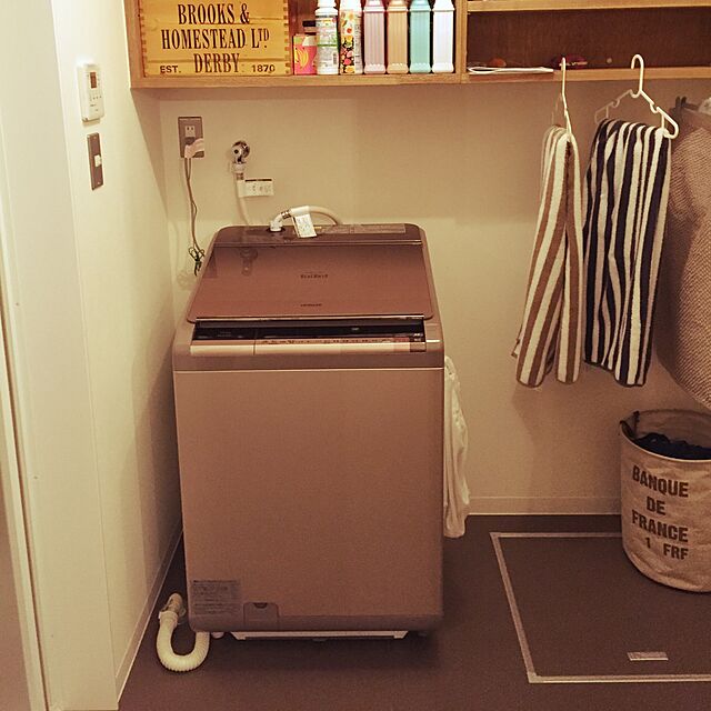 yk080426の-日立 タテ型洗濯乾燥機（11kg）「ビートウォッシュ」 BW−D11XWV−N　＜シャンパン＞【標準設置無料】の家具・インテリア写真