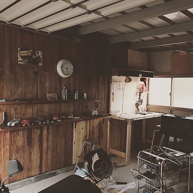 Kentoの-WHALEN STORAGE スチール４段ラック　ブラックスチールの家具・インテリア写真