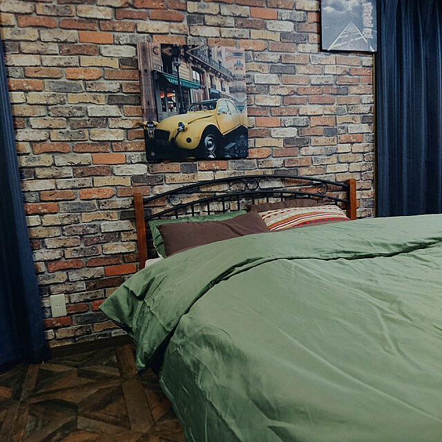 AS-homeのニトリ-掛け布団カバー ダブル(Nグリップパレット3GR D) の家具・インテリア写真