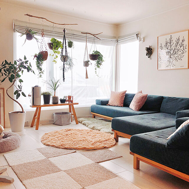 fourdeers12の-お部屋のやさしいアクセントに マクラメ結びのタペストリーキットの会 フェリシモ FELISSIMOの家具・インテリア写真
