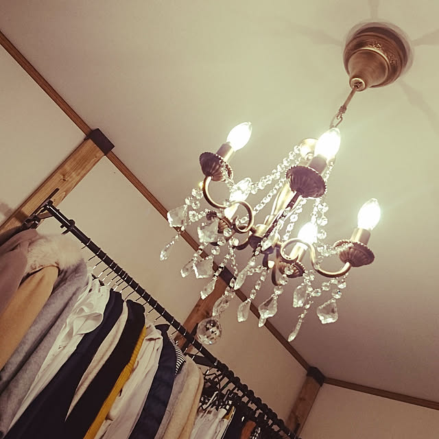 yumi.の-【アウトレットのため返品不可】シャンデリア LED対応　ミラン　ホワイトの家具・インテリア写真