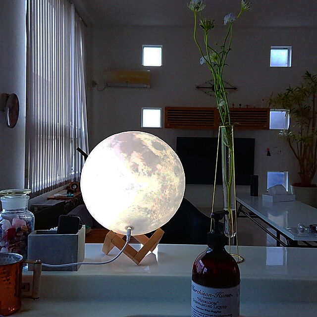 月ライト 間接照明 テーブルランプ 照明 インテリア おしゃれ 月の