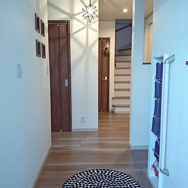 kanaの無印良品-綿デニムインソールクッションスリッパ・Ｌ／ブルーの家具・インテリア写真