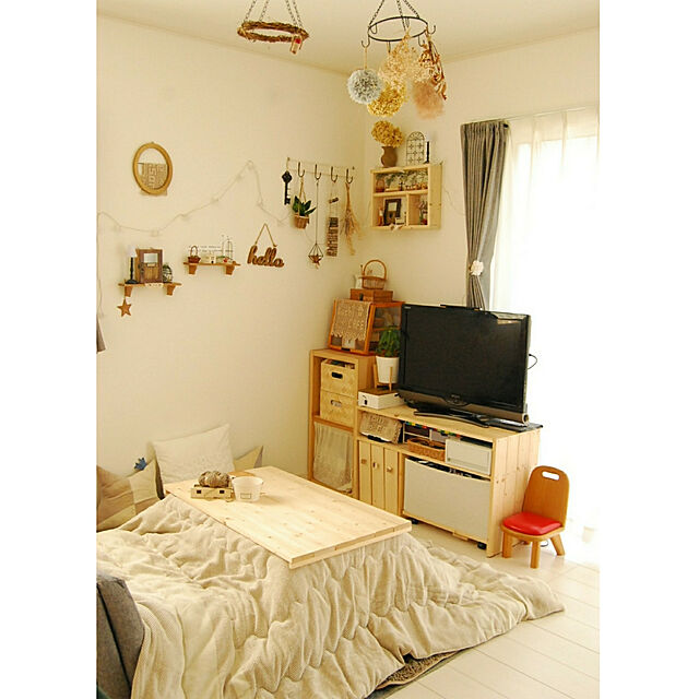 korokkoroのニトリ-ミラー・花粉キャッチレースカーテン(メジャー 100X188X2) の家具・インテリア写真