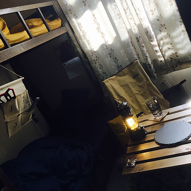 kiiiriiiのイケア-送料無料【IKEAイケア】TARNOテーブル 屋外用, 折りたたみ式 アカシア材【ブラック/グレーブラウンステイン スチール】の家具・インテリア写真