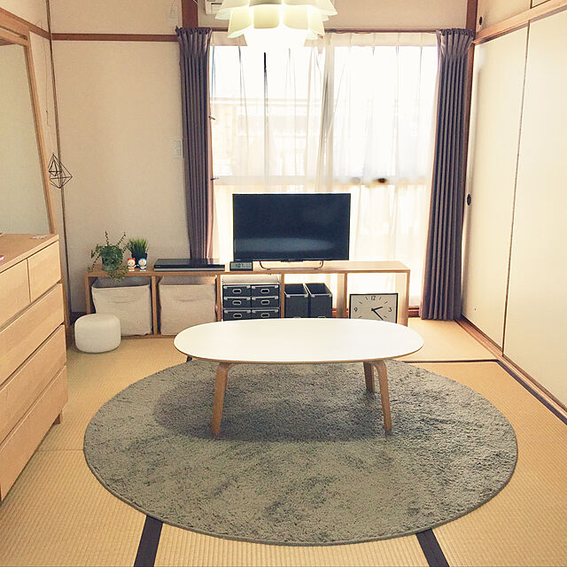 m.r.iの無印良品-オーク材チェスト４段ワイドの家具・インテリア写真