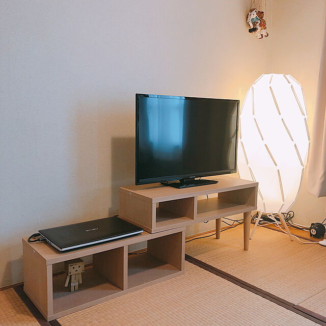 xoxoxoのホームテイスト-コンパクト伸縮テレビ台（32型まで対応）コーナー、ローボード、リビング収納【LEAD-リード-】の家具・インテリア写真