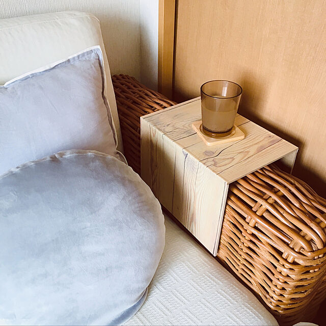 shizuの-モチモチクッション　2個セット(N40R GY)  【玄関先迄納品】の家具・インテリア写真