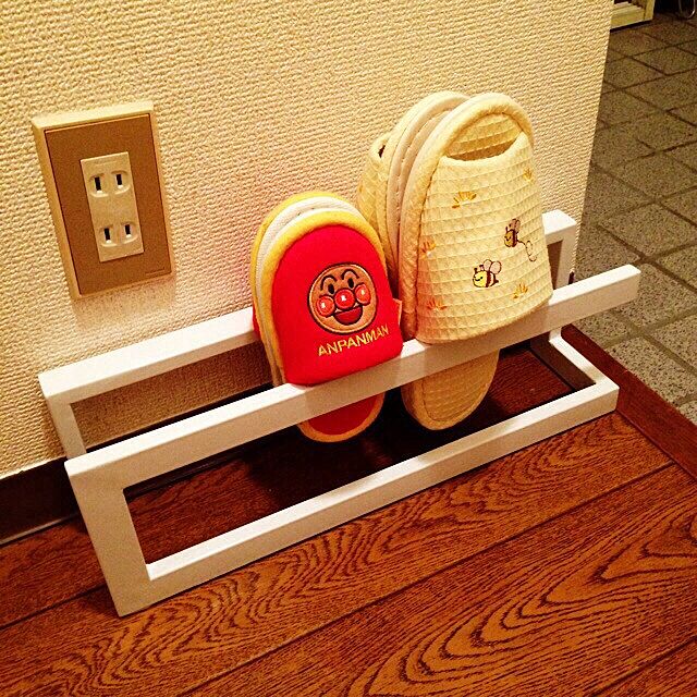 yukiのその他-slippers rack LINE（スリッパラック　ライン）　ホワイトの家具・インテリア写真