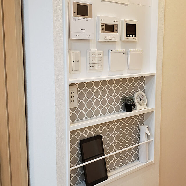 yuppiのアール-デコアップ リメイクシート ランタン柄 ( DIY 壁紙 シート )の家具・インテリア写真