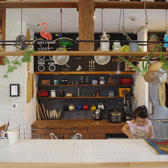Kyoの-ウォールステッカー シール 1万円以上で送料無料 キッチン 誕生日 北欧 ステッカー 装飾 剥がせる テーマのパターン-キッチンの家具・インテリア写真