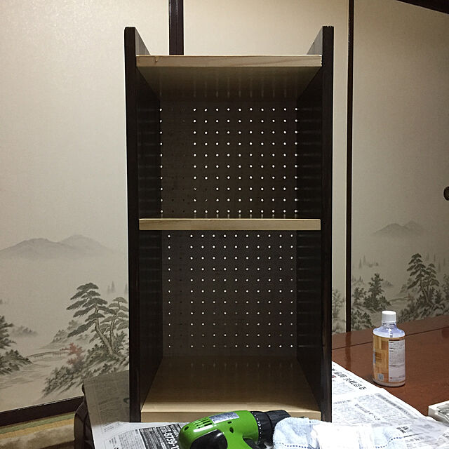 maimaiのニッペホームプロダクツ-ニッペホーム 水性ウレタンニス 750ml ウォルナットの家具・インテリア写真