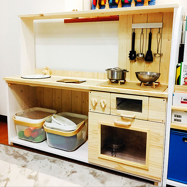 yanaoのイケア-IKEA イケア 調理器具4点セット おままごと用 ステンレスカラー DUKTIG 001.678.39 通販の家具・インテリア写真