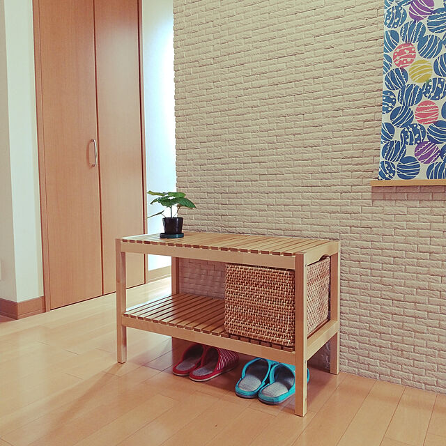 iku-yoneのIKEA (イケア)-IKEA(イケア) MOLGER ベンチ バーチの家具・インテリア写真