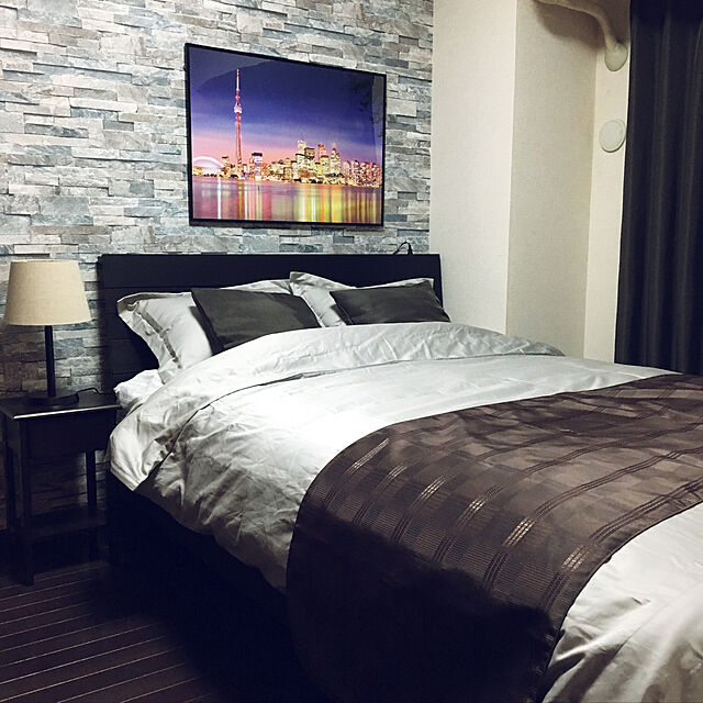 cocoのホテル備品販売-ベッドスロー いつもは高級ホテル向けにお納めしているベッドライナーをご自宅にもお届け (日本製) D ダブルサイズの家具・インテリア写真