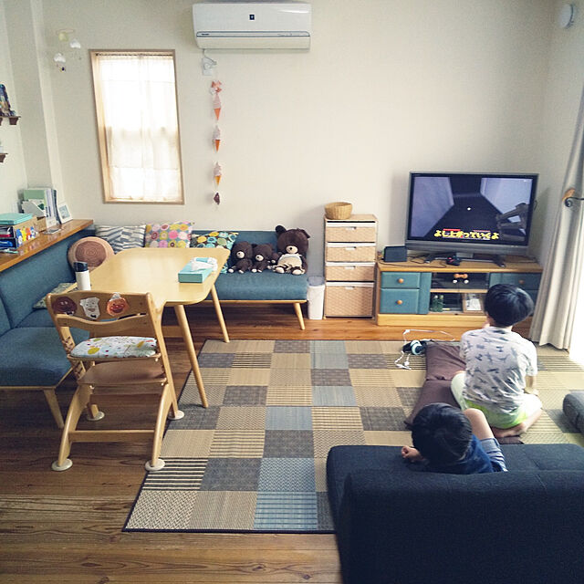 chiiyanのイケヒコ・コーポレーション-い草ラグ　DX京刺子　【イケヒコ】の家具・インテリア写真