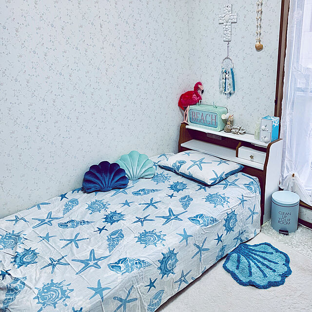 Nene-Rのニトリ-枕カバー(シェルQ) の家具・インテリア写真