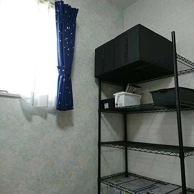 kotyou-aotukiのイケア-【IKEA Original】SKUBB-スクッブ- ボックス 3ピースセット ブラック 31×55×33 cmの家具・インテリア写真