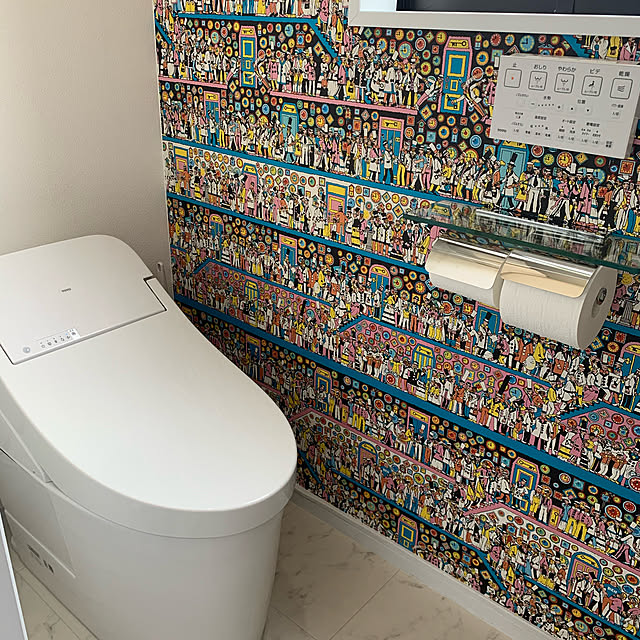 Yukaの-トイレットペーパーホルダー ペーパーホルダー 紙巻器 304 ステンレス 壁掛け式 トイレ ホテル 浴室 ティッシュ スマホ置き おしゃれ (二連紙巻器)の家具・インテリア写真