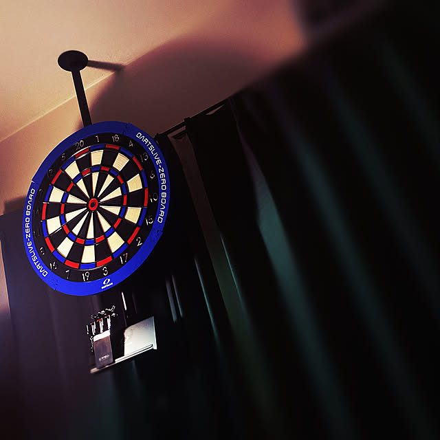 IchIのダーツショップDARTS HiVe（ダーツハイブ）-DARTSLIVE-ZERO BOARD ダーツ ライブ ゼロ ボード ポール スタンド セット 静音 15.5 インチ スタンド セットの家具・インテリア写真