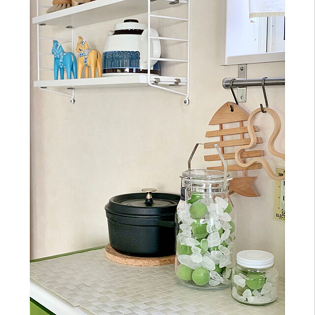 SAYOの-スカンジナビスクヘムスロイド 鍋敷き トリベット フィッシュ 0129-013の家具・インテリア写真