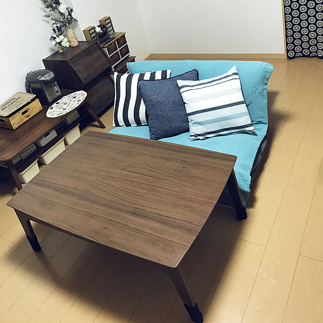 macaron1202のアイリスオーヤマ(IRIS OHYAMA)-アイリスオーヤマ スタックボックス扉付 STB-400Dブラウン W400xD388xH305mmの家具・インテリア写真